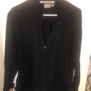 Athleta Black Fitted Jacket